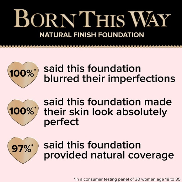 Too Faced Born This Way Natural Finish Foundation Vanilla 30ml/1oz Oil-free - Picture 2 of 11
